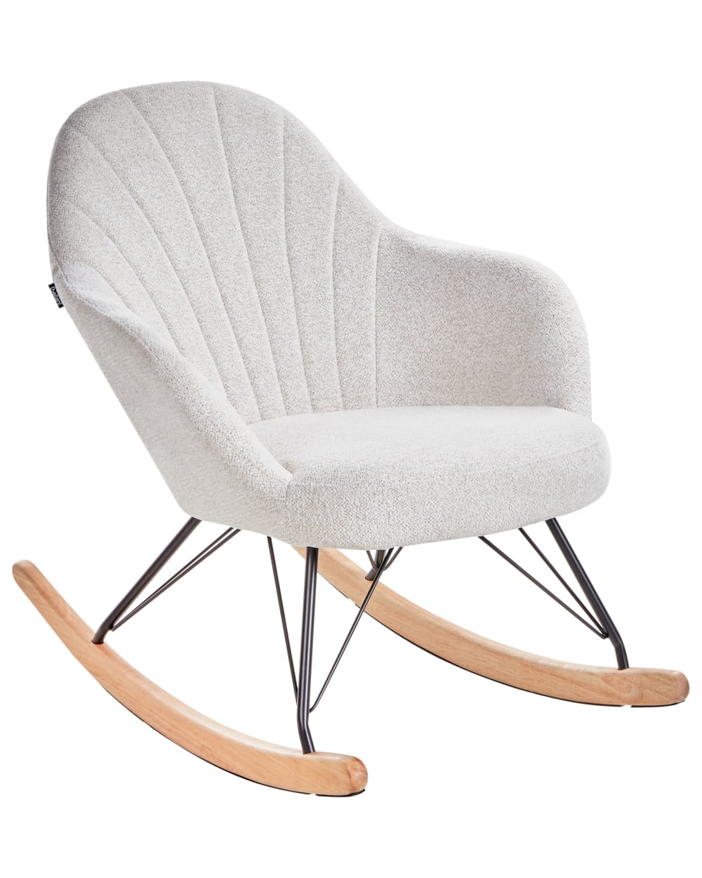 fauteuil à bascule tissu
