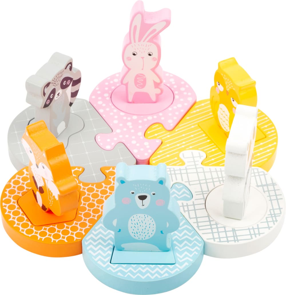 Small foot company Steckpuzzle Pastell BEIGE HOLZ Baby