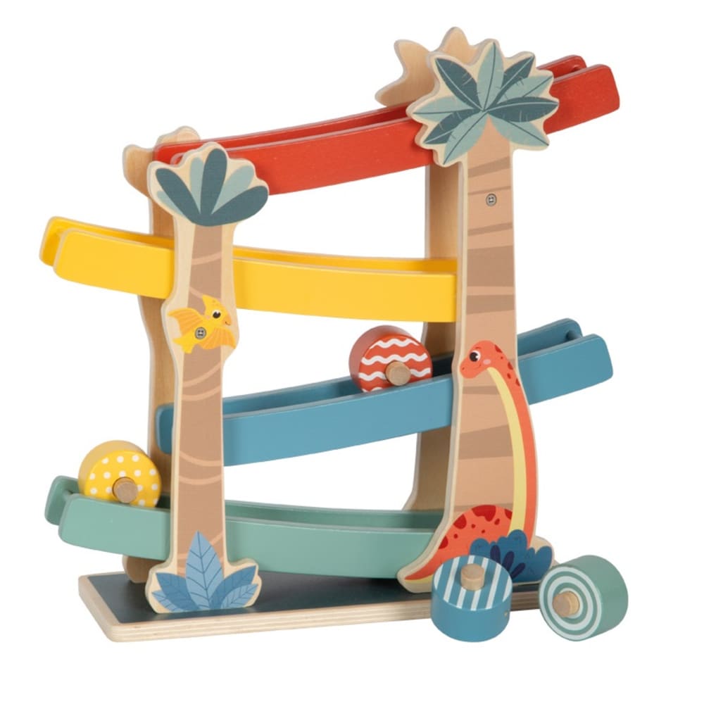 Small foot company Kugelbahn Dino ROT HOLZ Baby