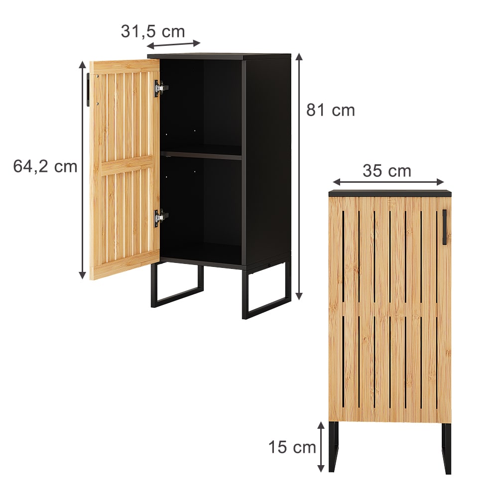 Midischrank Bambus 35x81cm - Maisons Du Monde