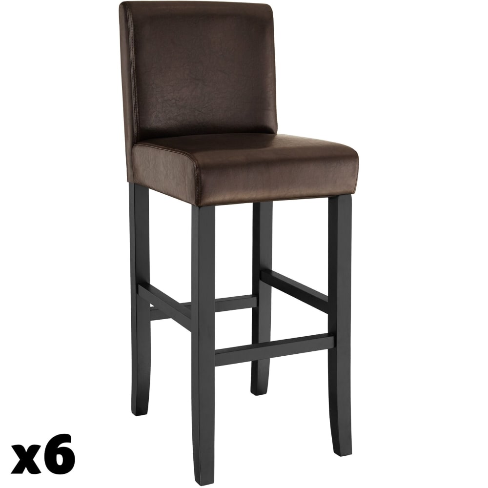 Lot de 6 tabourets de