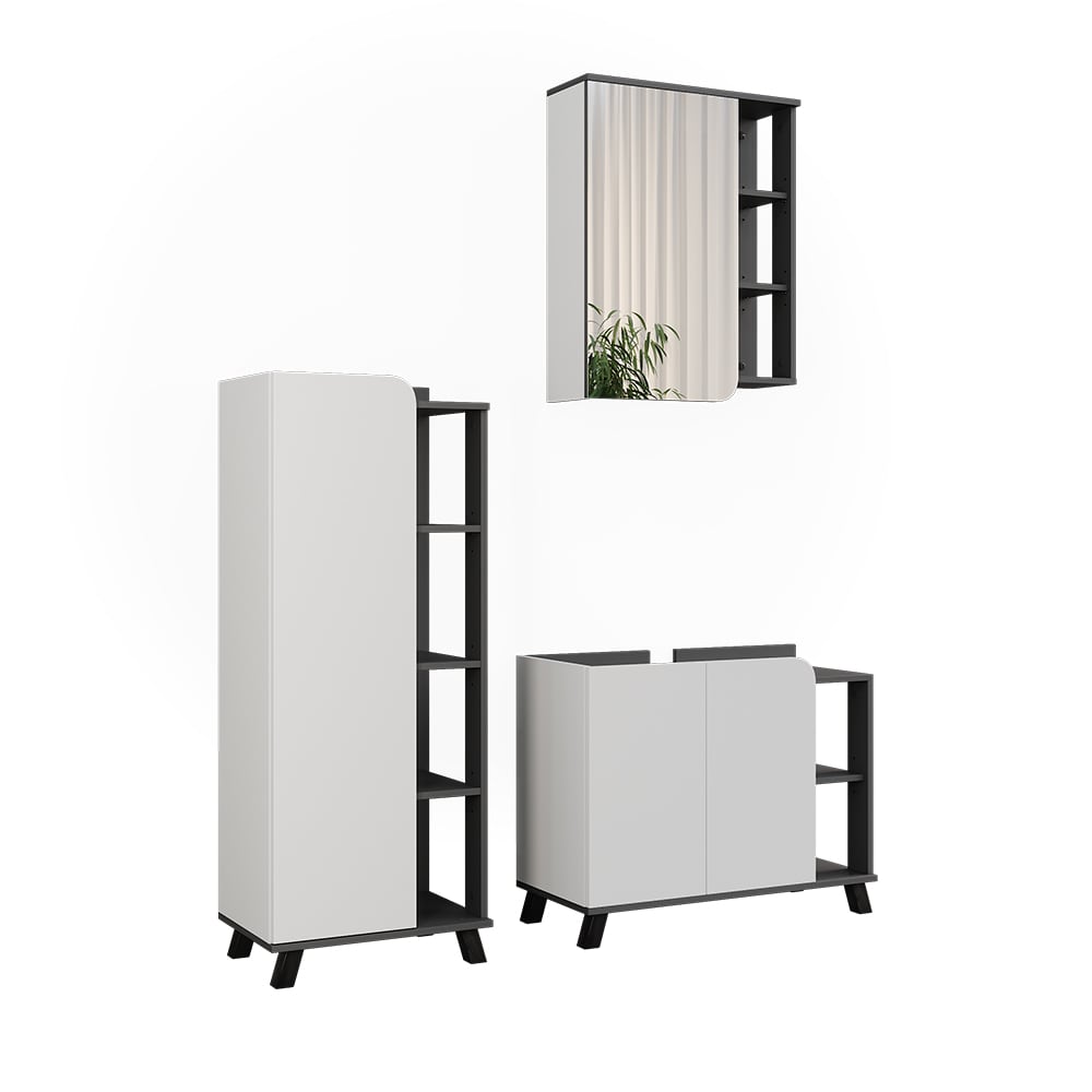 meubles bain 3 pièces