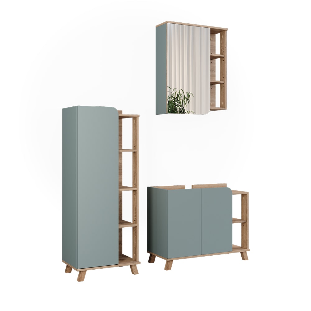 Meubles bain 3 pièces