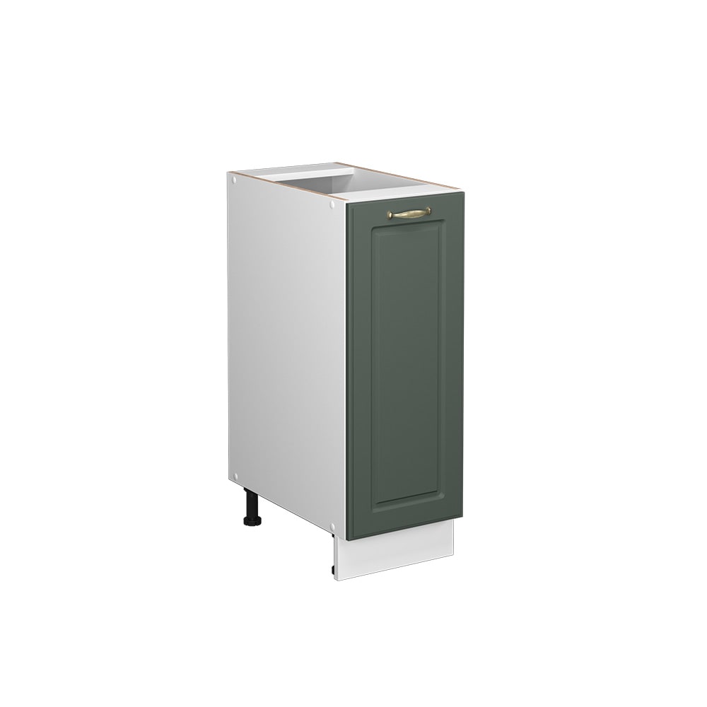 Vicco Midischrank ohne Arbeitsplatte Grün-Gold Landhaus 30x82cm style modern Grün Spanplatte