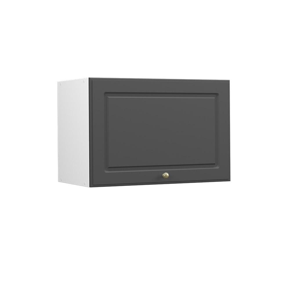 Vicco Badschrank Flach, Anthrazit-Gold 60 x 40cm style modern Grau Spanplatte