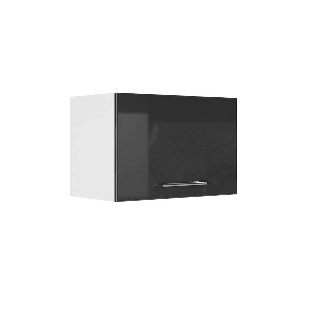 Vicco Badschrank Flach, Anthrazit Hochglanz 60 x 40cm style modern Grau Spanplatte