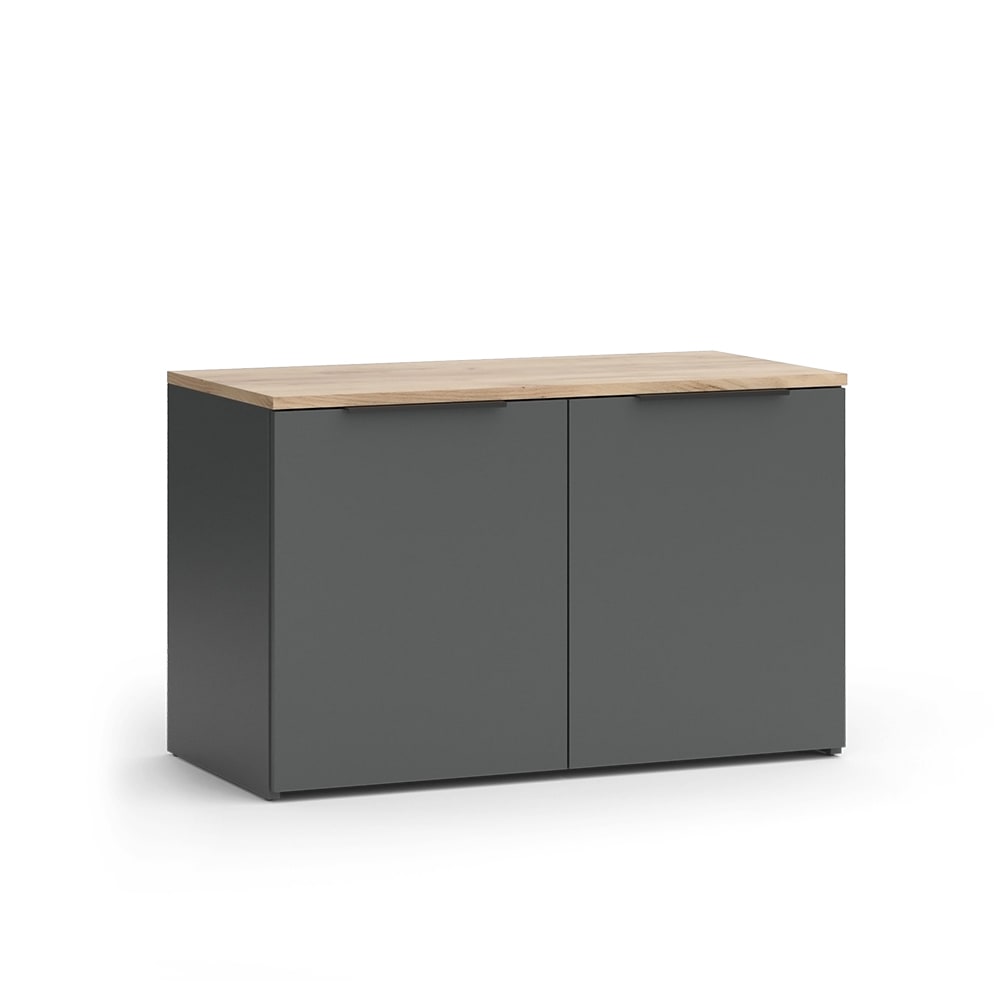 Sideboard avec 2 portes anthracite 80x50cm — Beyit