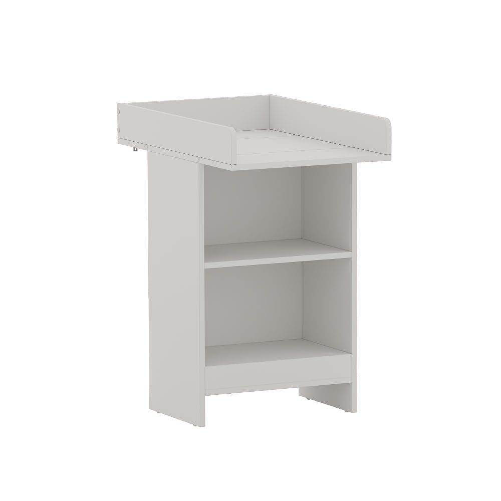 Vicco Wickelkommode mit Wickelaufsatz Weiß 60x103.5cm style modern WEISS SPANPLATTE Baby