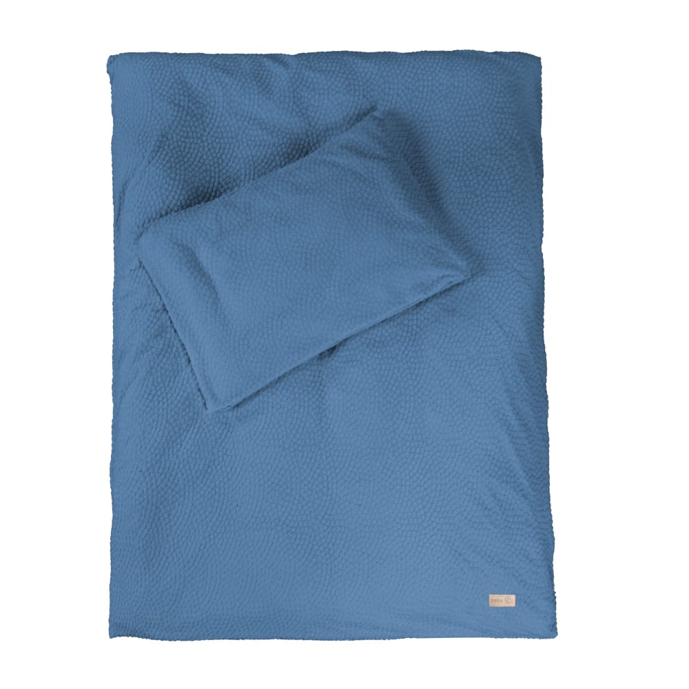 Kinderbettwäsche 100 x 135 indigo / blau - Maisons Du Monde