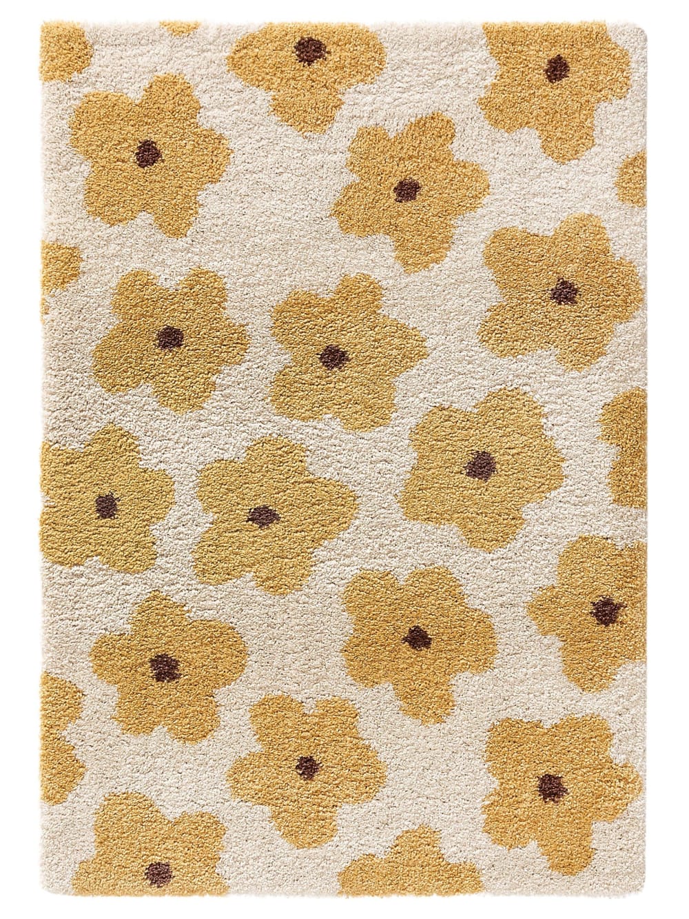 Tapis enfant jaune 120x170