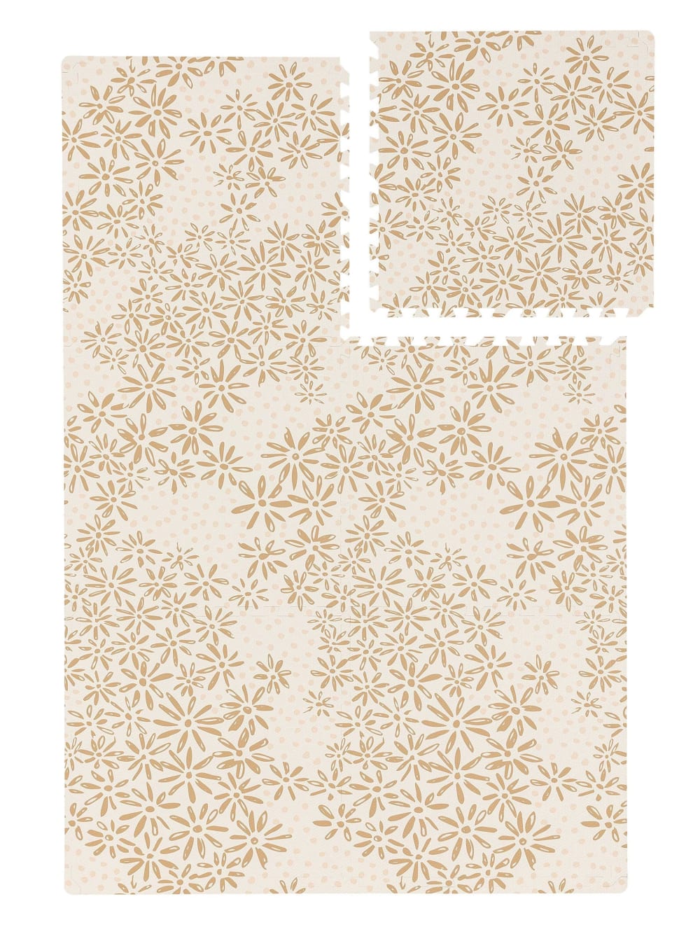 Tapis de jeu beige 120x180