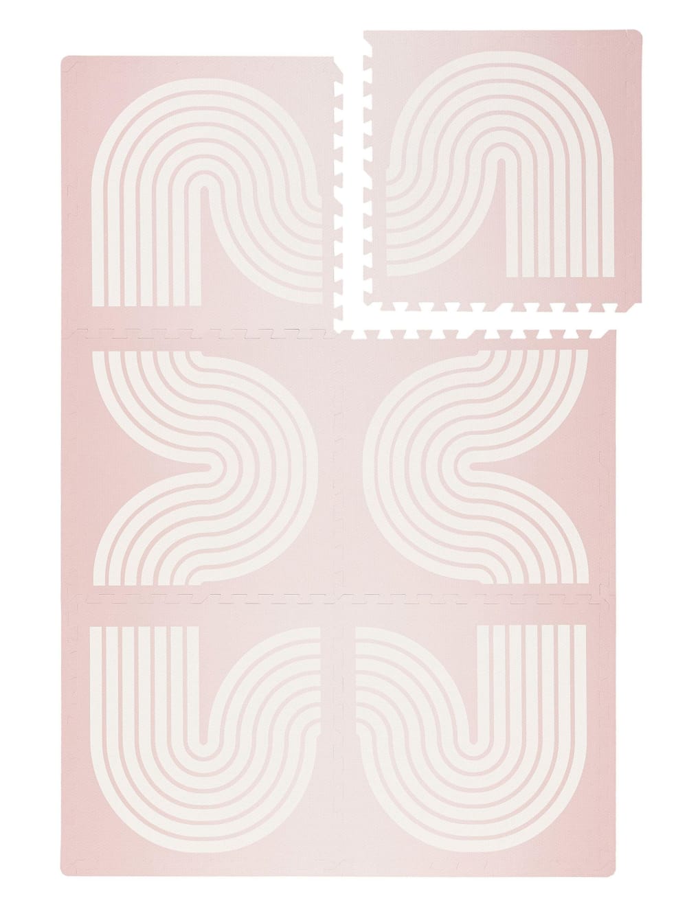 Tapis de jeu rose 120x180