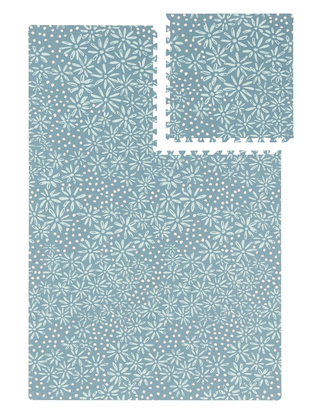Tapis de jeu bleu 120x180