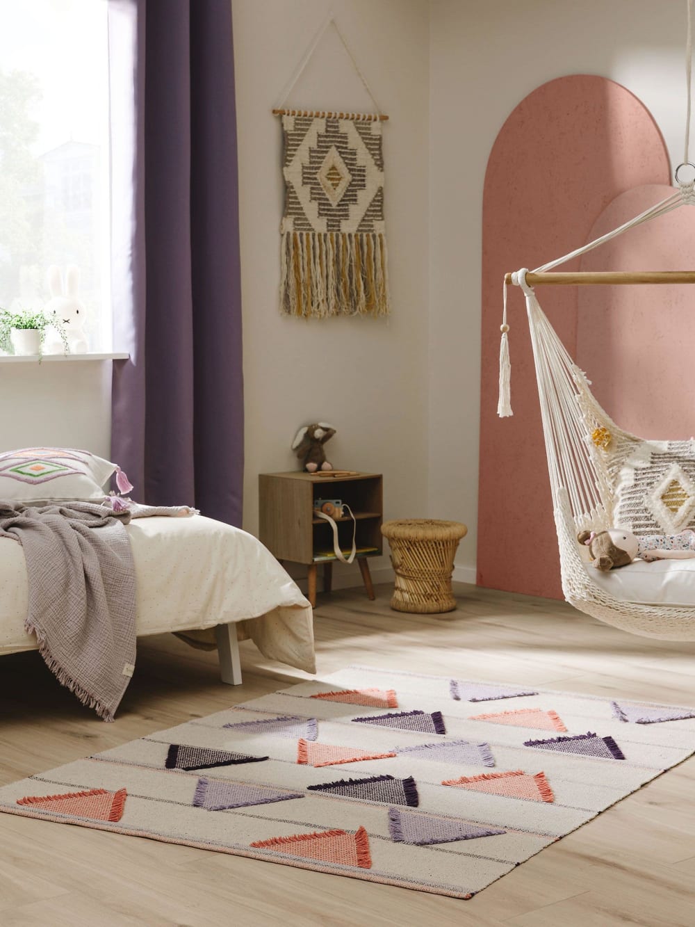 Tapis enfant mauve 120x170 (Benuta) - Image 1