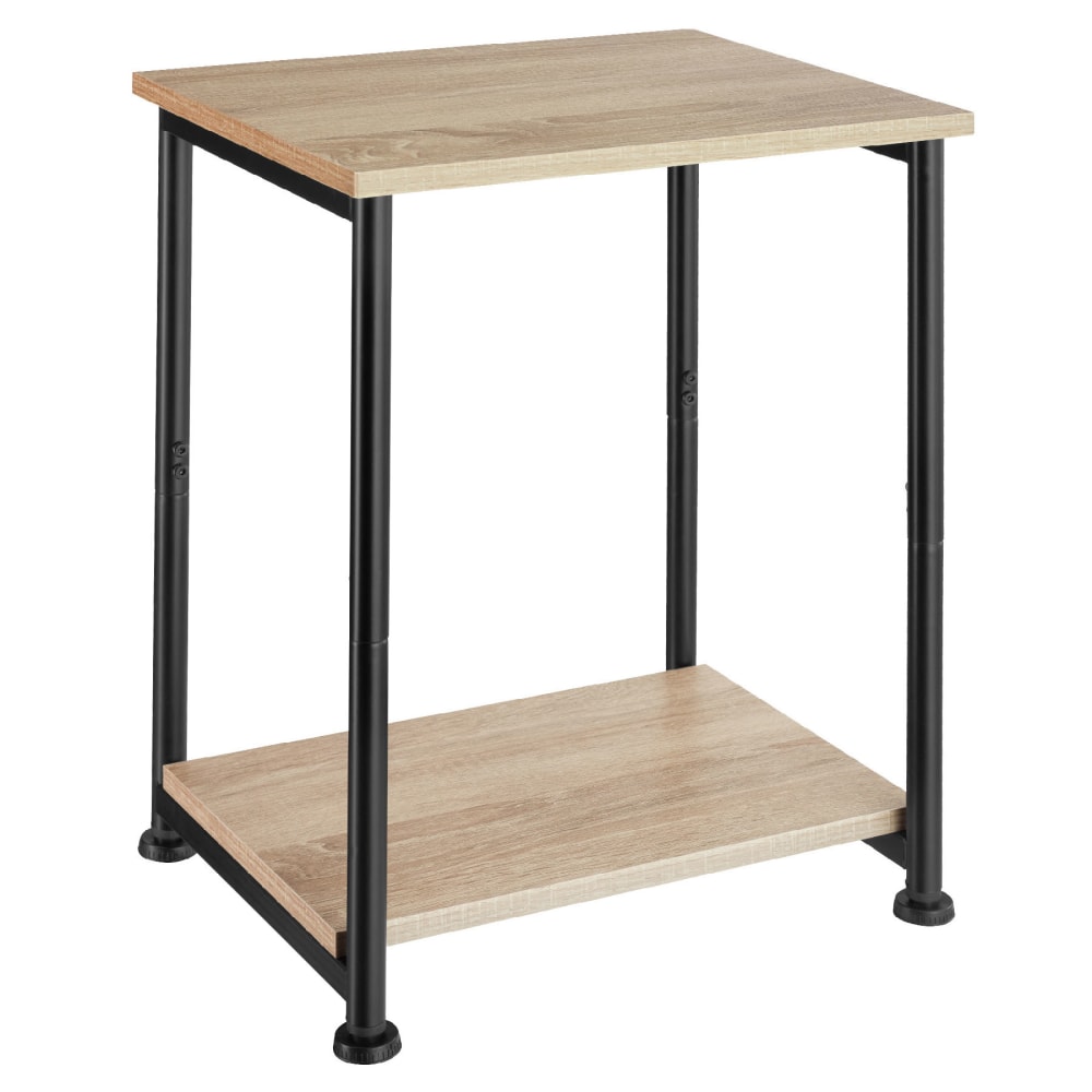 bureau Bois foncé industriel,