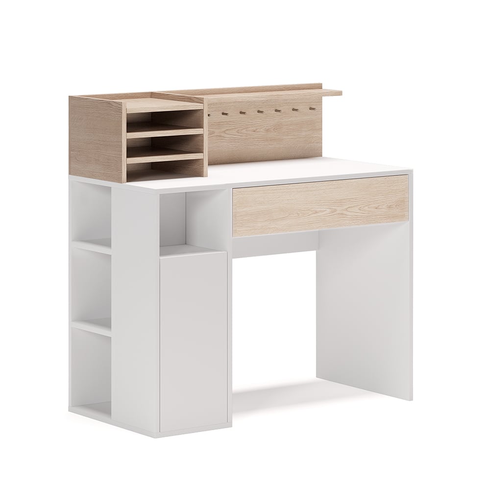 bureau , blanc/sonoma