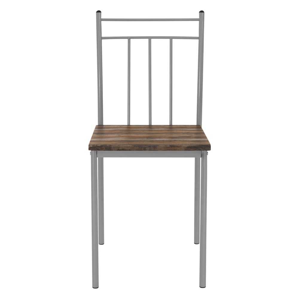 Esstisch Set 5-tlg. Treibholz mit Tisch und 4 Stühlen für 4