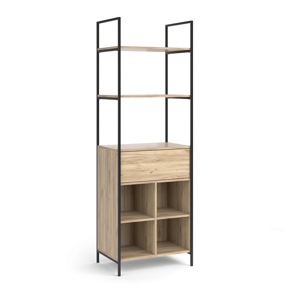 Armoire à vêtements avec tiroir Bois 60x180cm