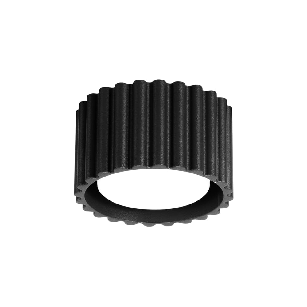 Plafonnier Aluminium Noir Gx53 1 Aura
