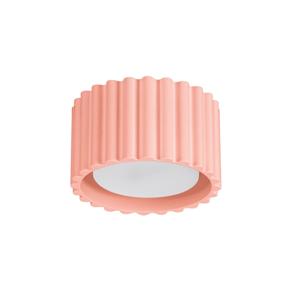 Plafonnier Aluminium Pêche Gx53 1 Aura
