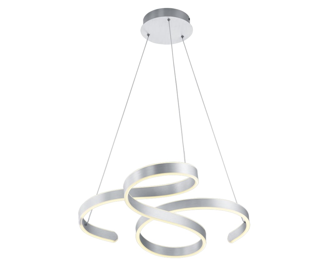 Suspension Led aluminium balayé