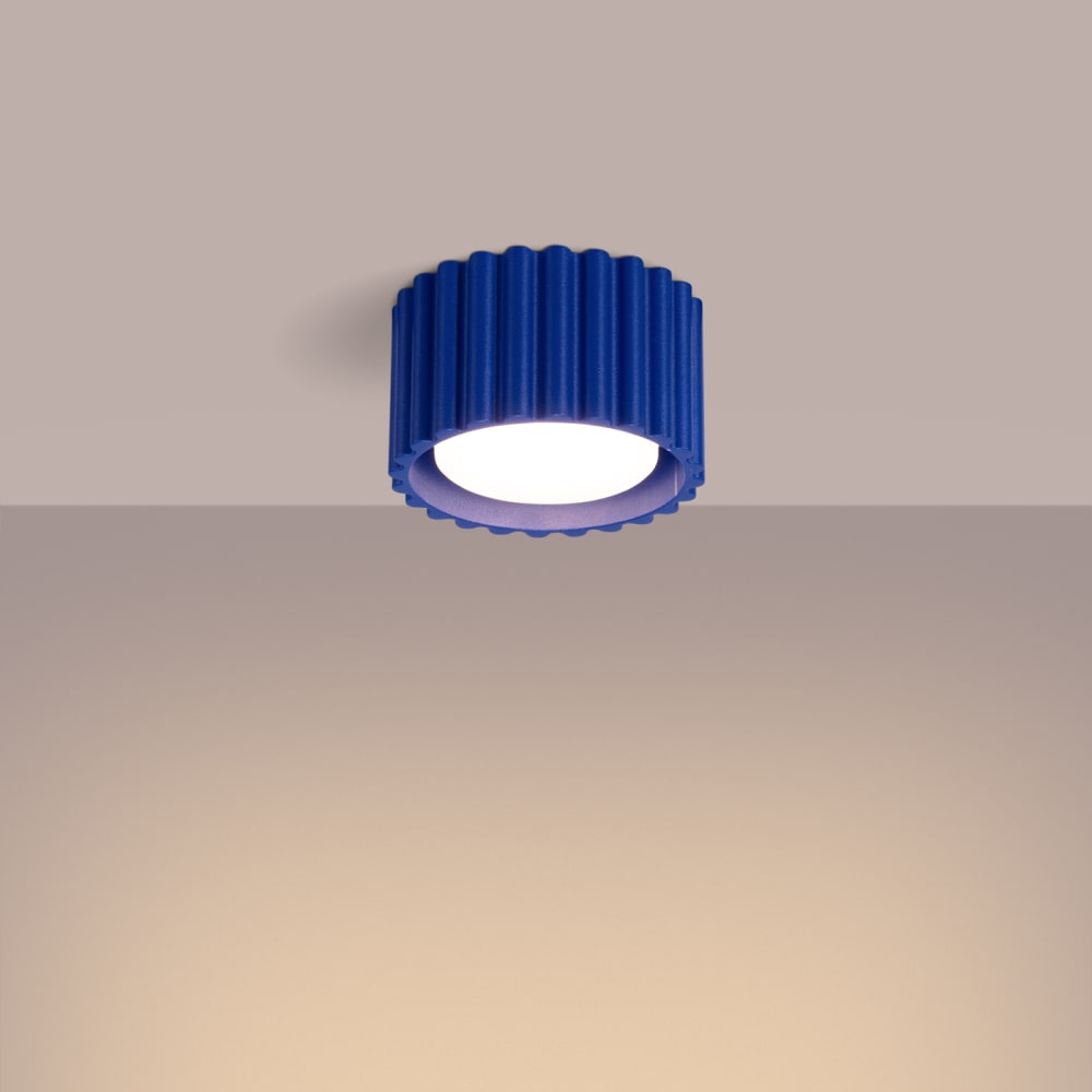 Plafonnier Aluminium Outremer Gx53 1 Aura — vue 4