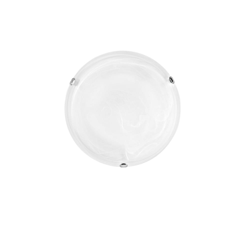 Plafón led 24w 4000k cristal blanco