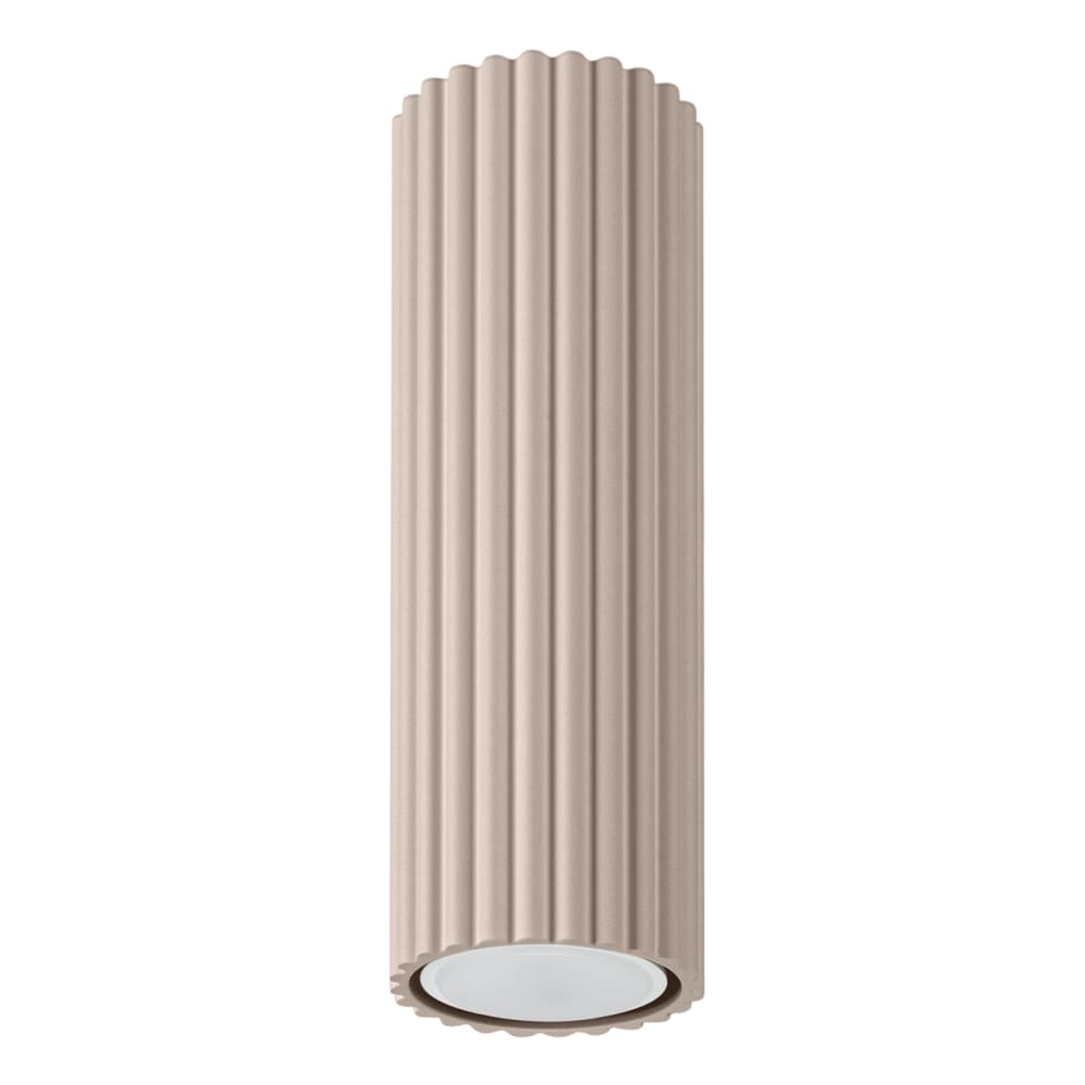 Plafonnier Aluminium Taupe GU10 1 Karbon