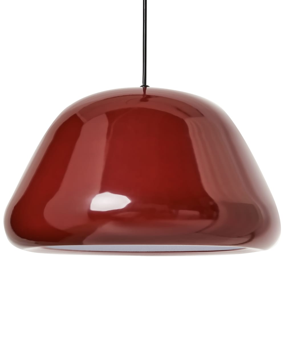 Suspension d’intérieur métal rouge