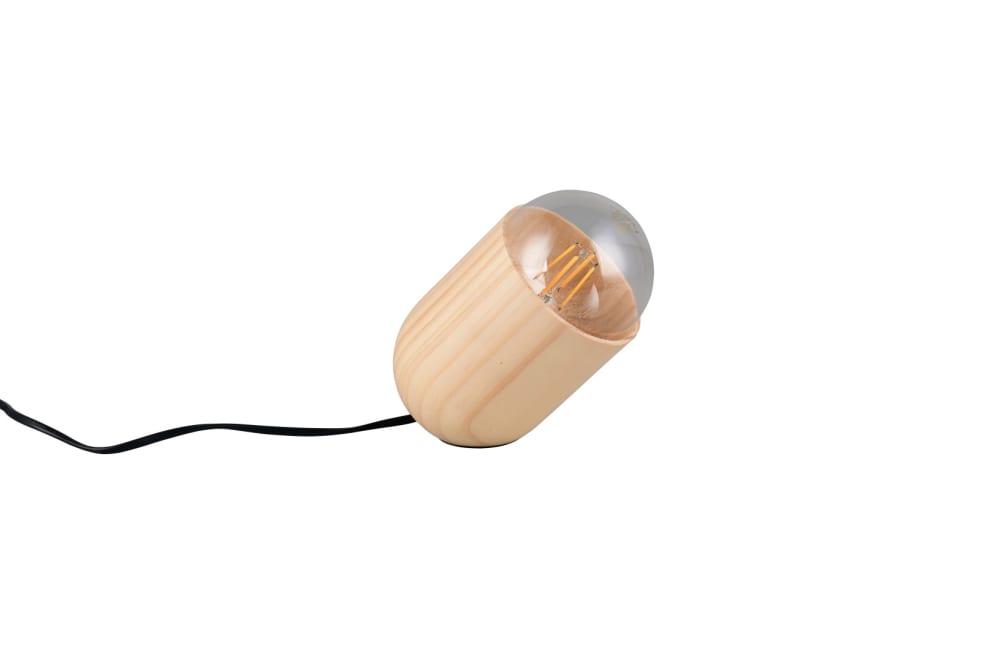 Lampe design en métal bois — vue 4