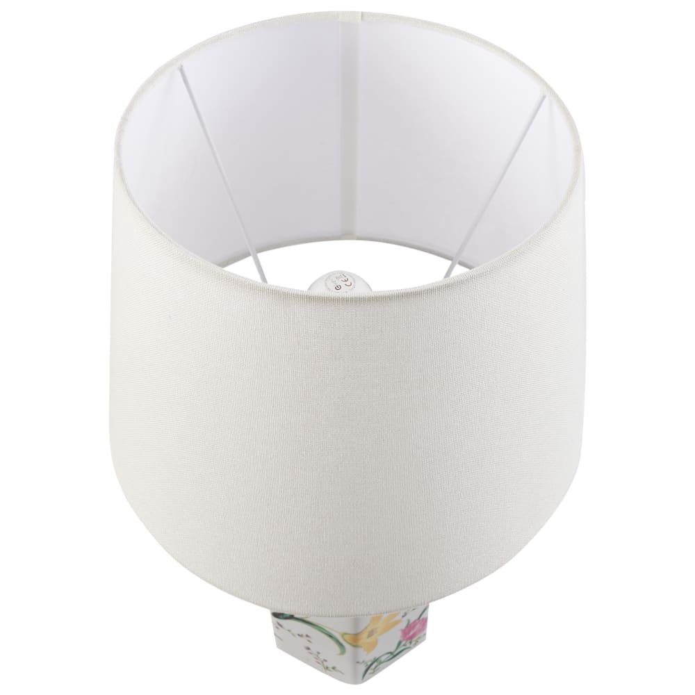 Lampe à poser porcelaine blanc — vue 4