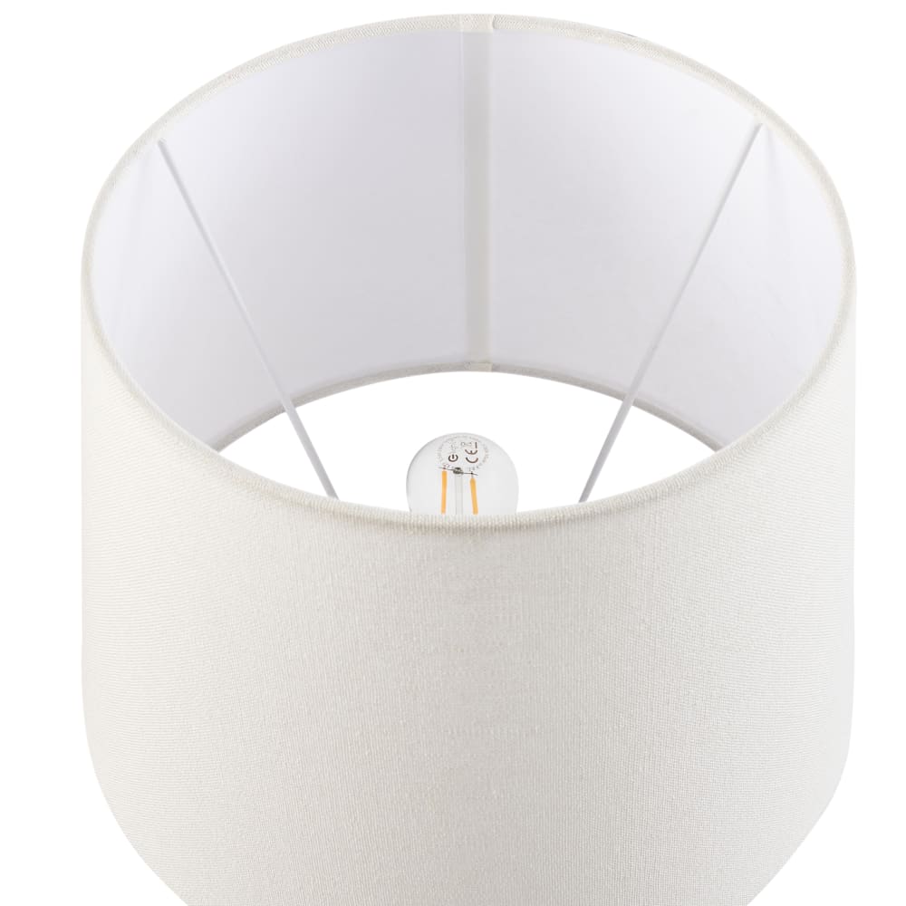 Lampe à poser porcelaine blancbleu — vue 4