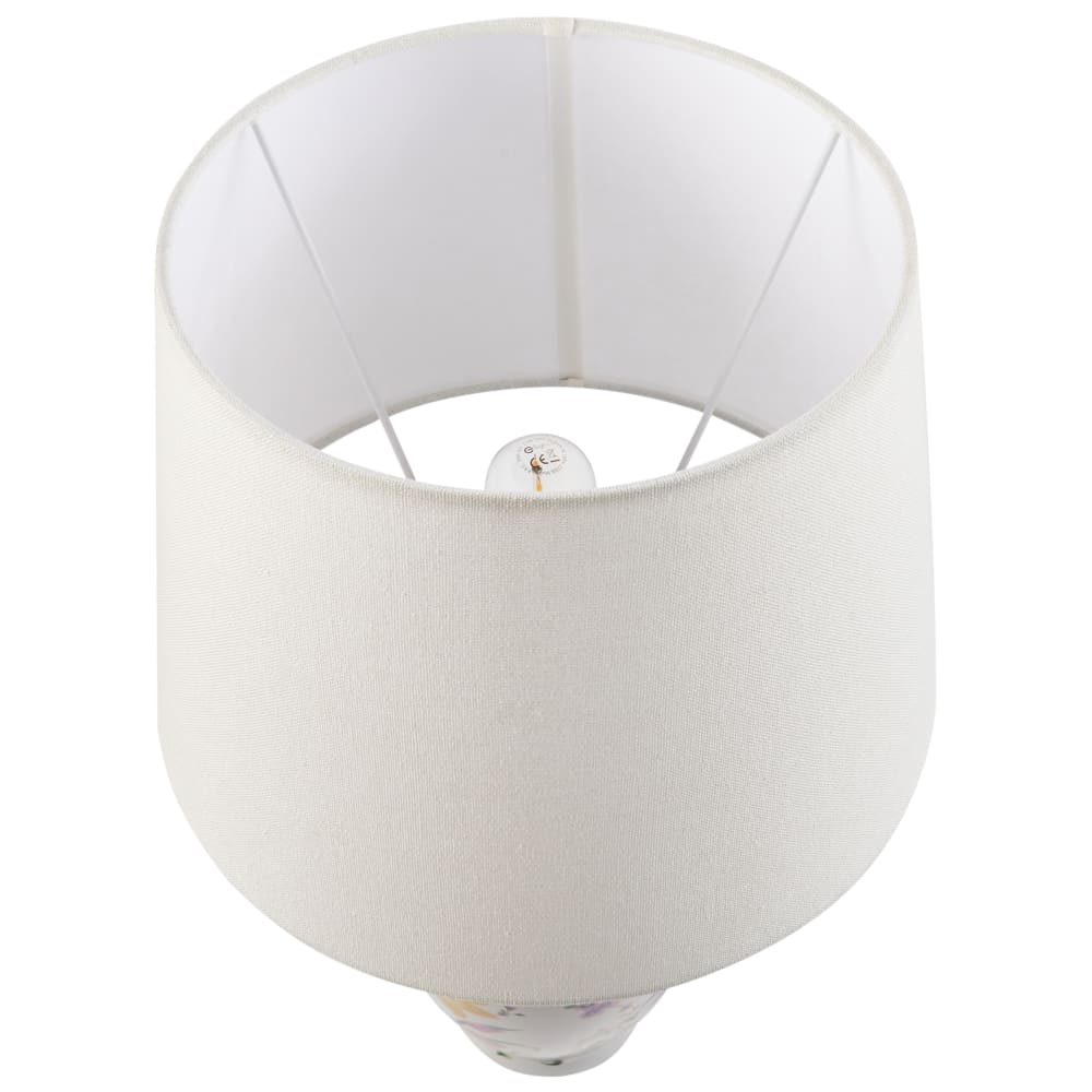 Lampe à poser porcelaine blanc — vue 4