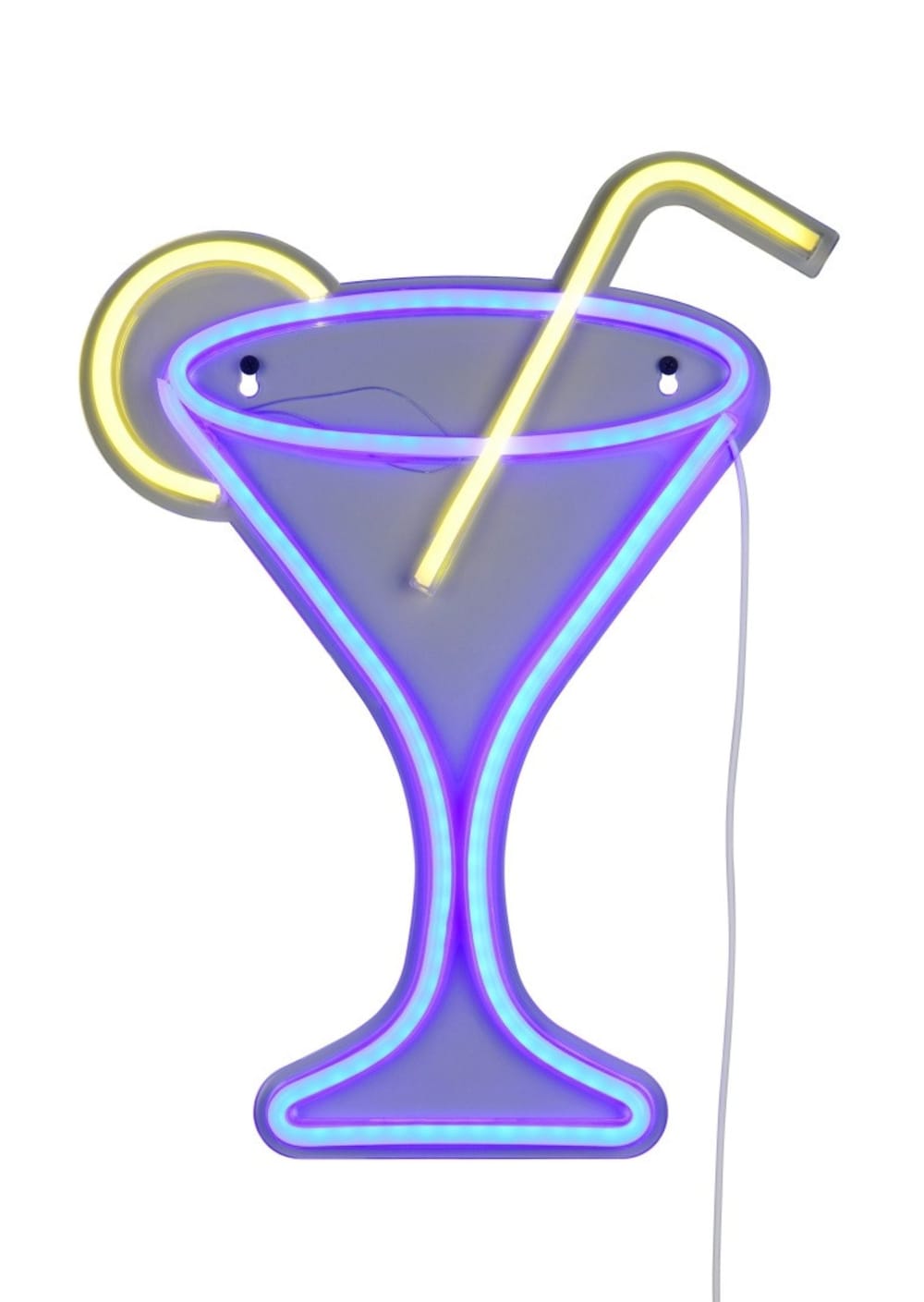 Applique en plastique multicolore