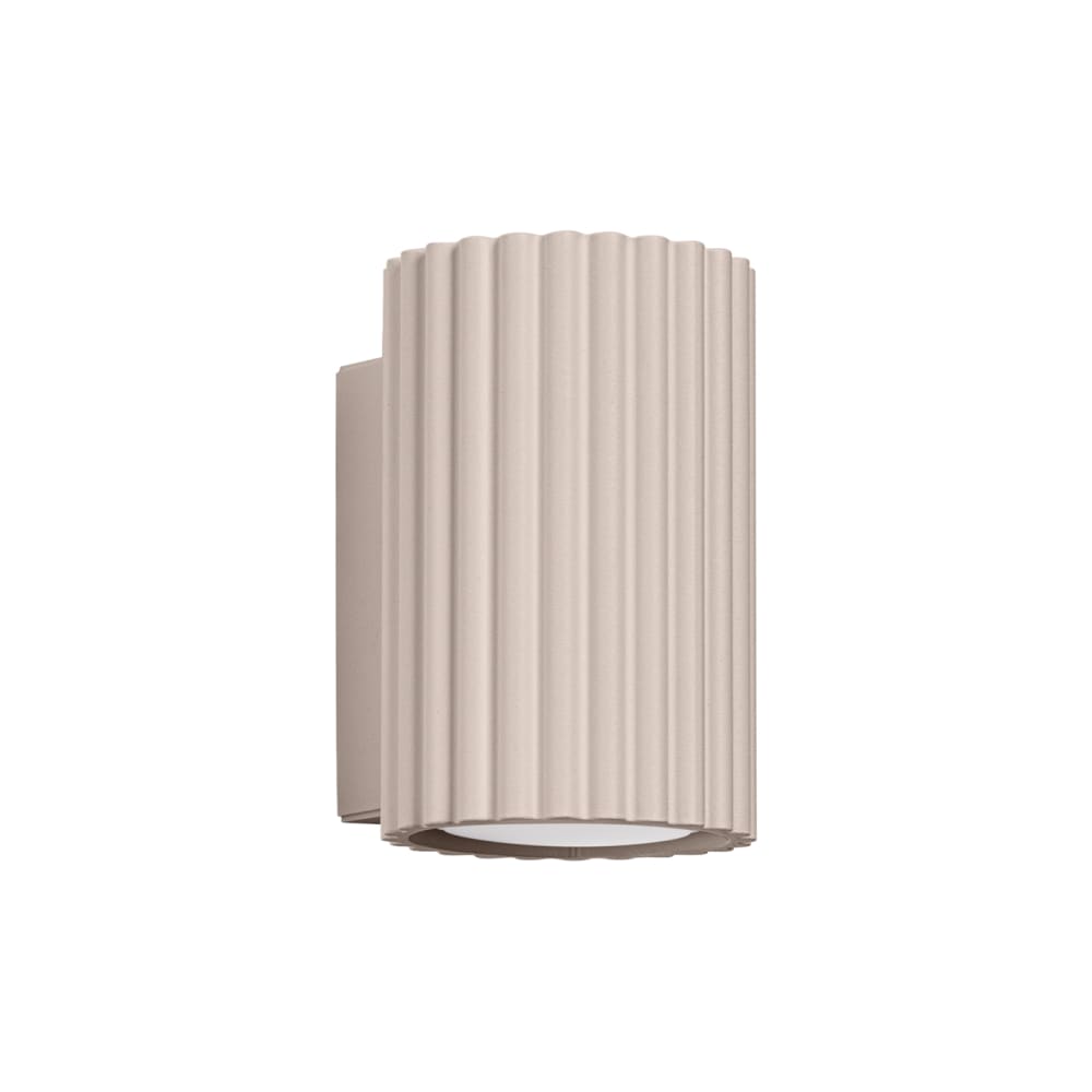 Applique Aluminium Taupe GU10 1 Karbon
