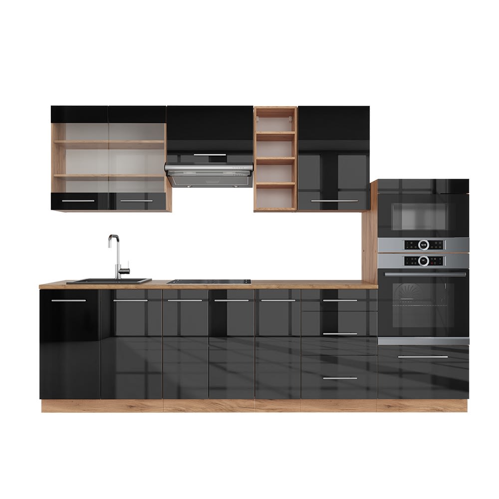 Cuisine pt marbre anthracite