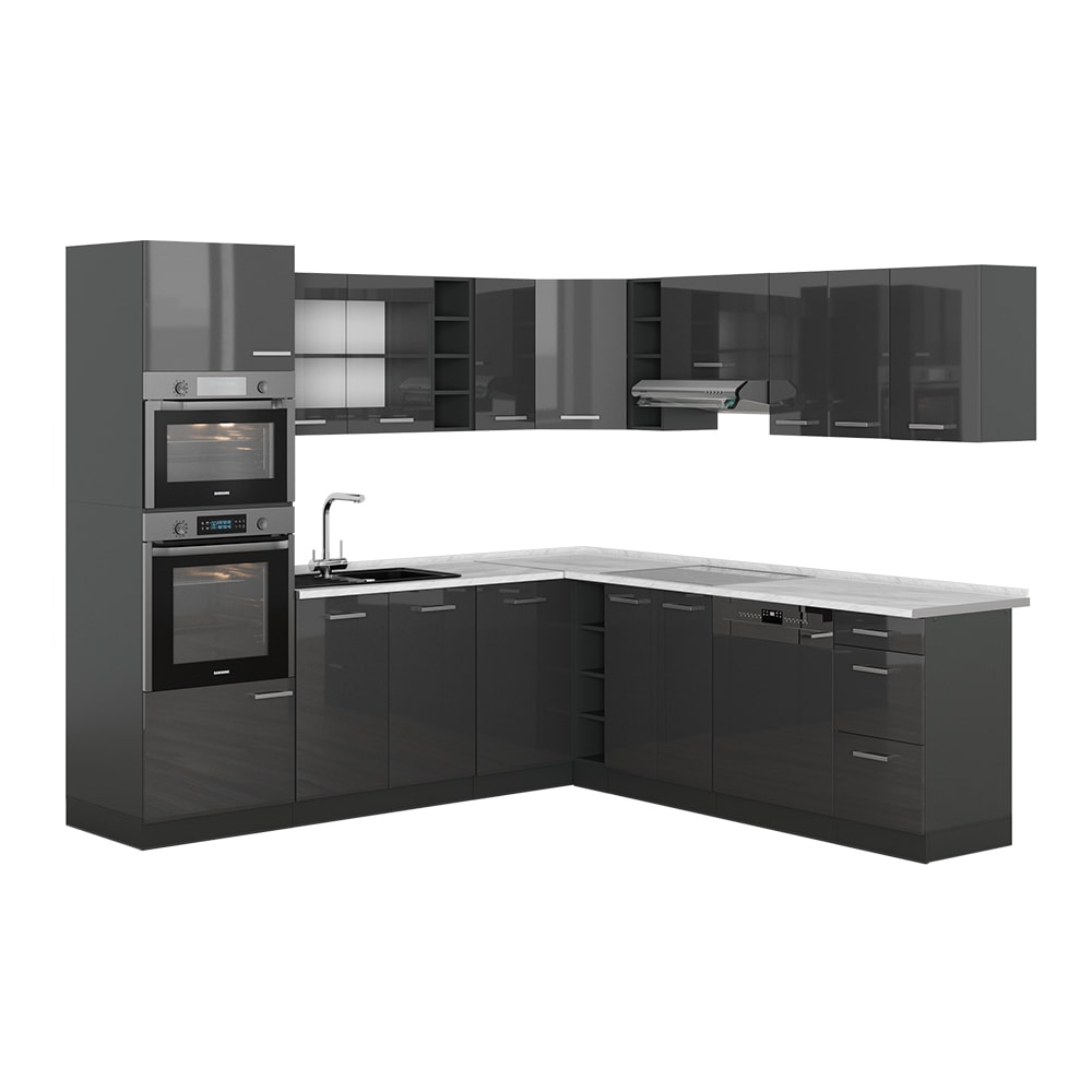 Cuisine en angle PT marbre