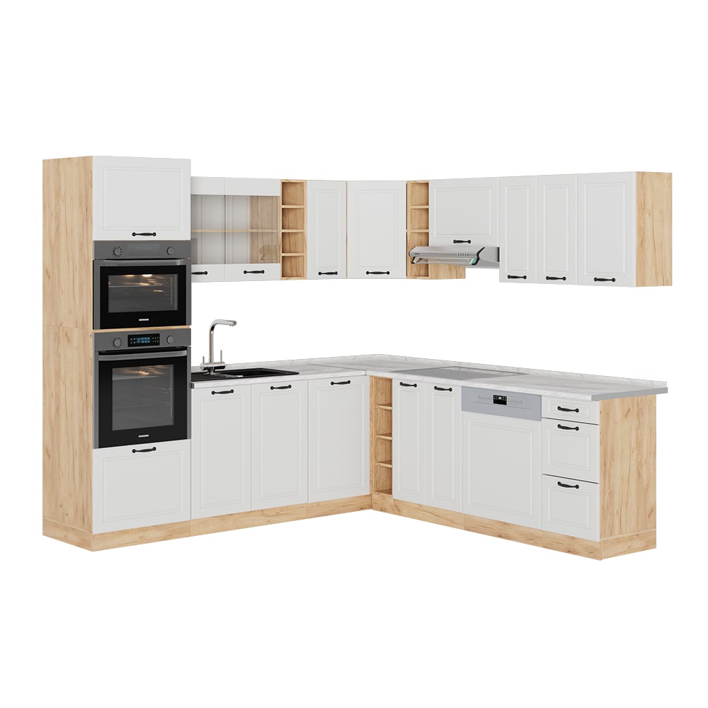 cuisine en angle PT Marbre