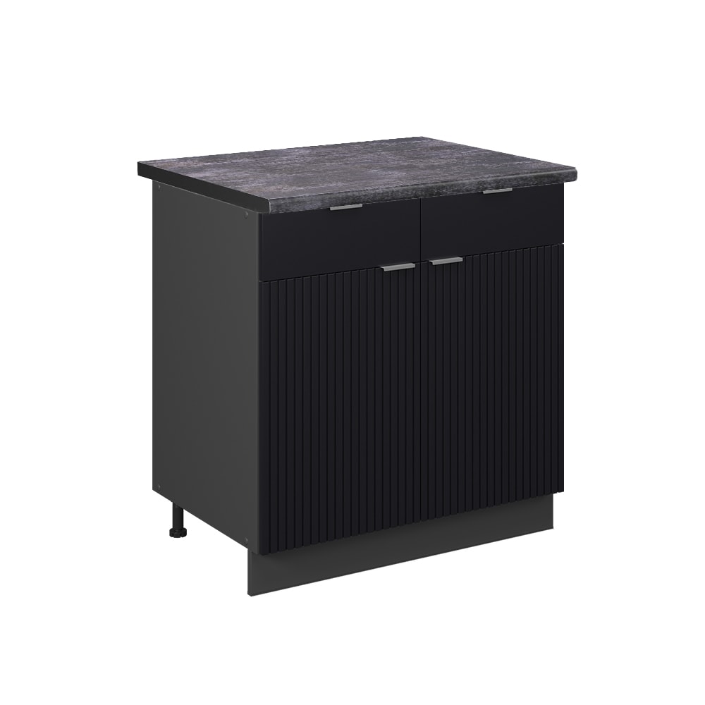 meuble cuisine pt anthracite