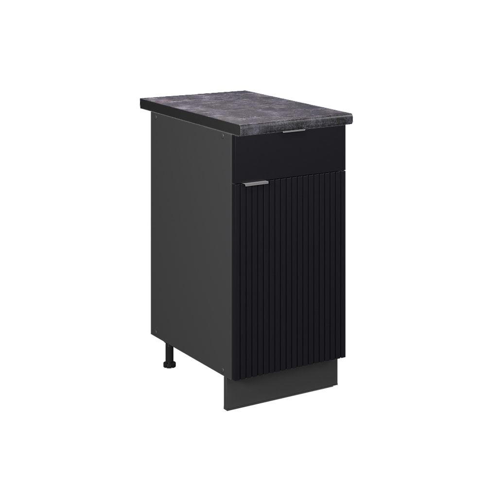 meuble cuisine pt anthracite