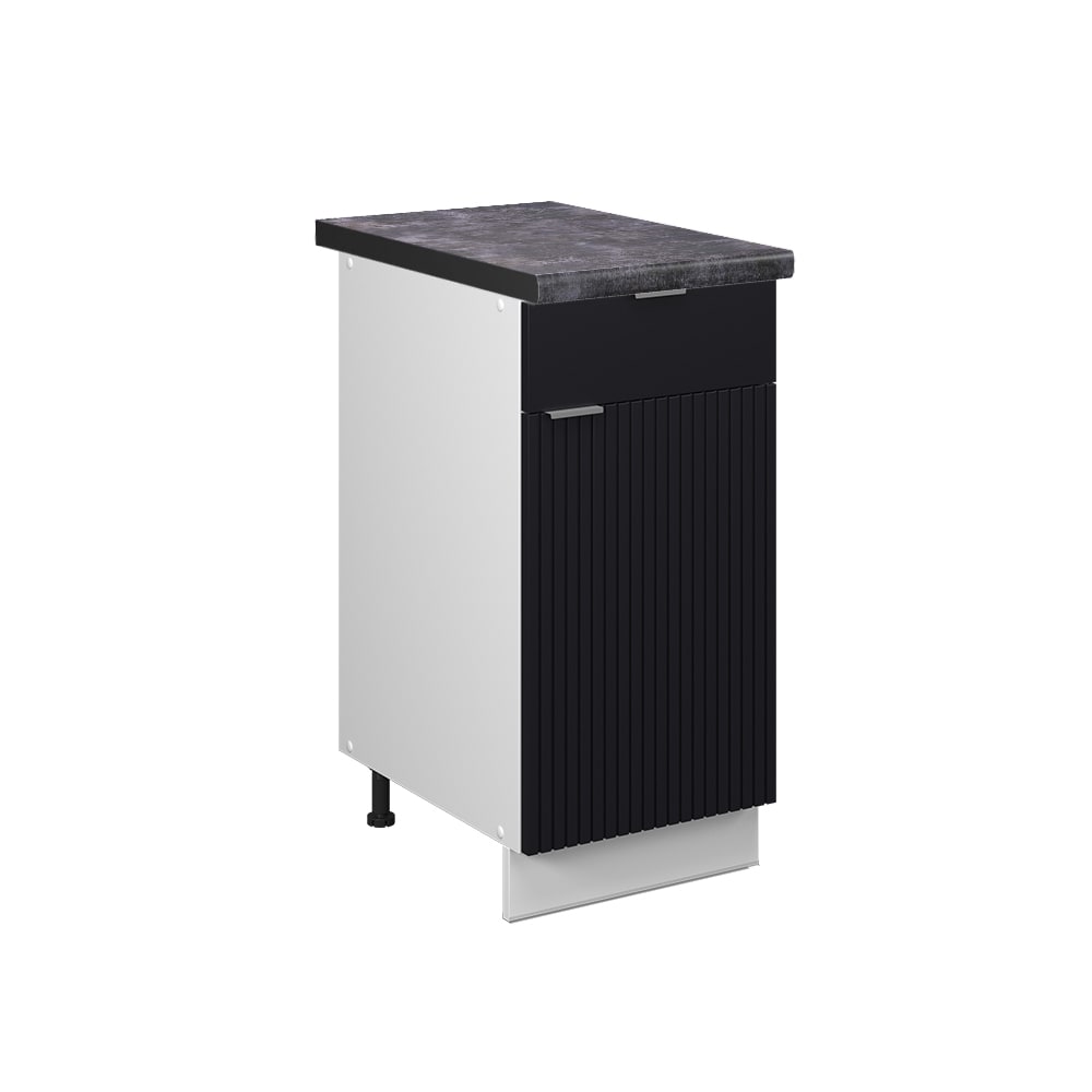 meuble cuisine pt anthracite