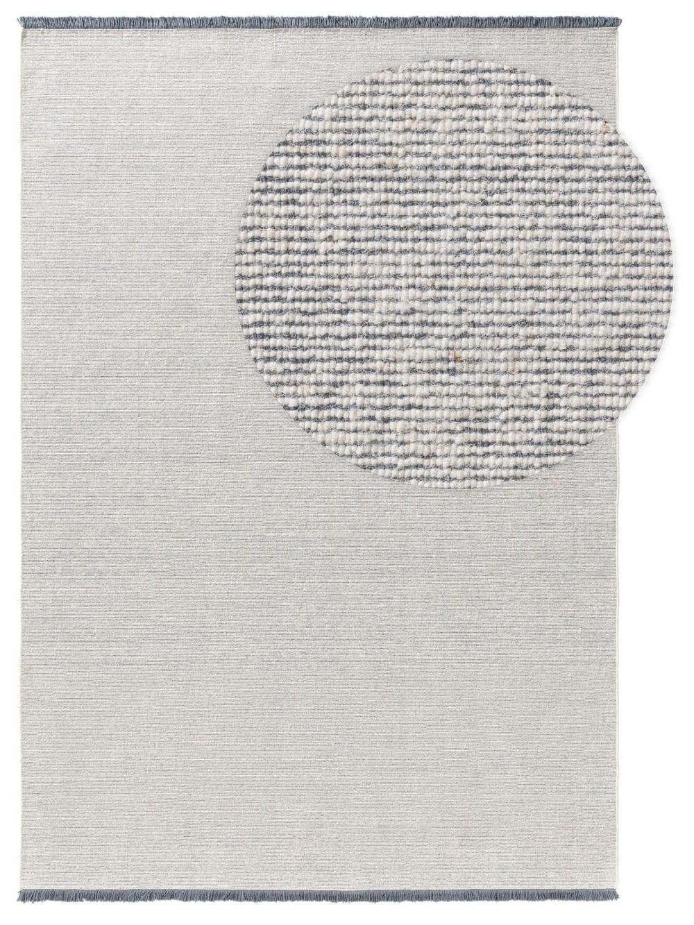 Tapis tissé à plat