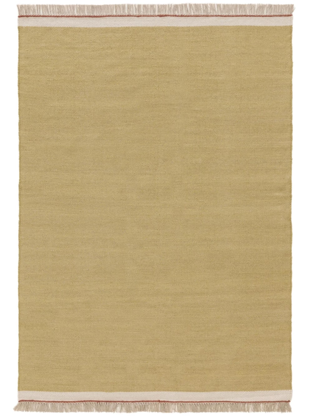 Benuta Wollteppich grün 160x230 style modern - Wolle