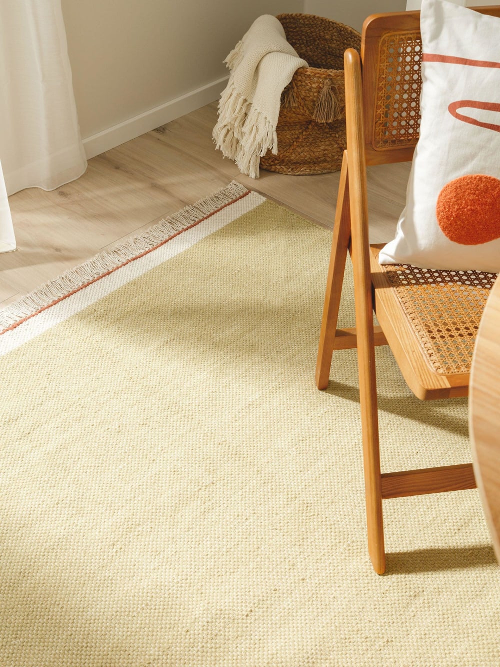 Tapis de laine vert 160x230 — vue 4