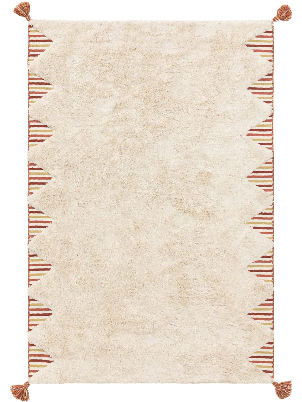Tapis de laine ivory