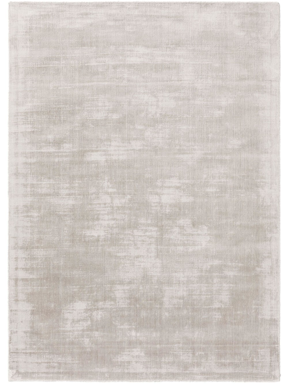 Tapis en viscose gris - clair