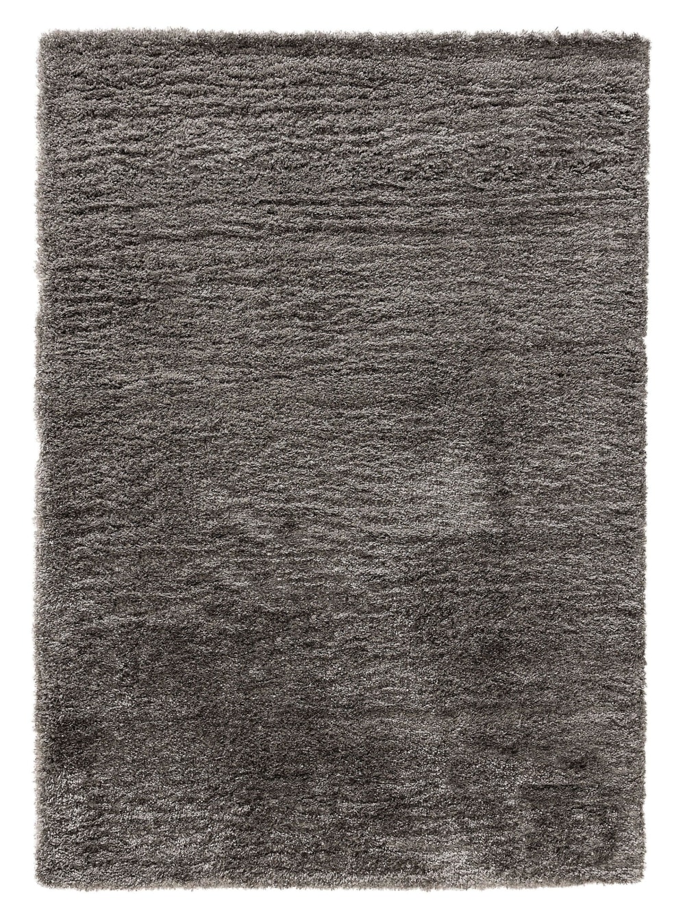 Tapis à poils longs anthracite 160x230