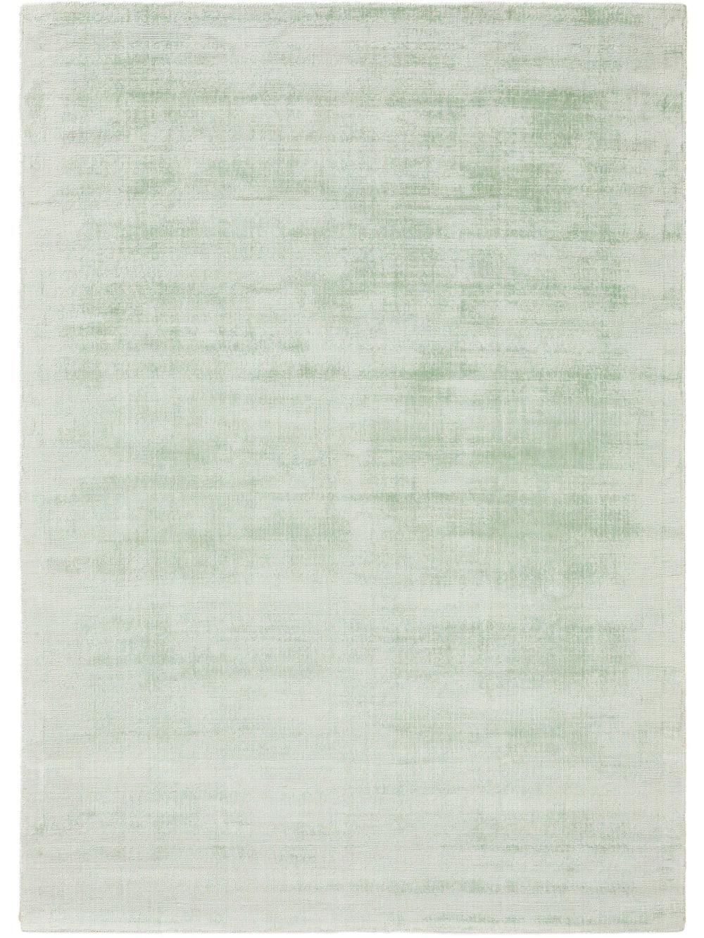 Tapis en viscose menthe