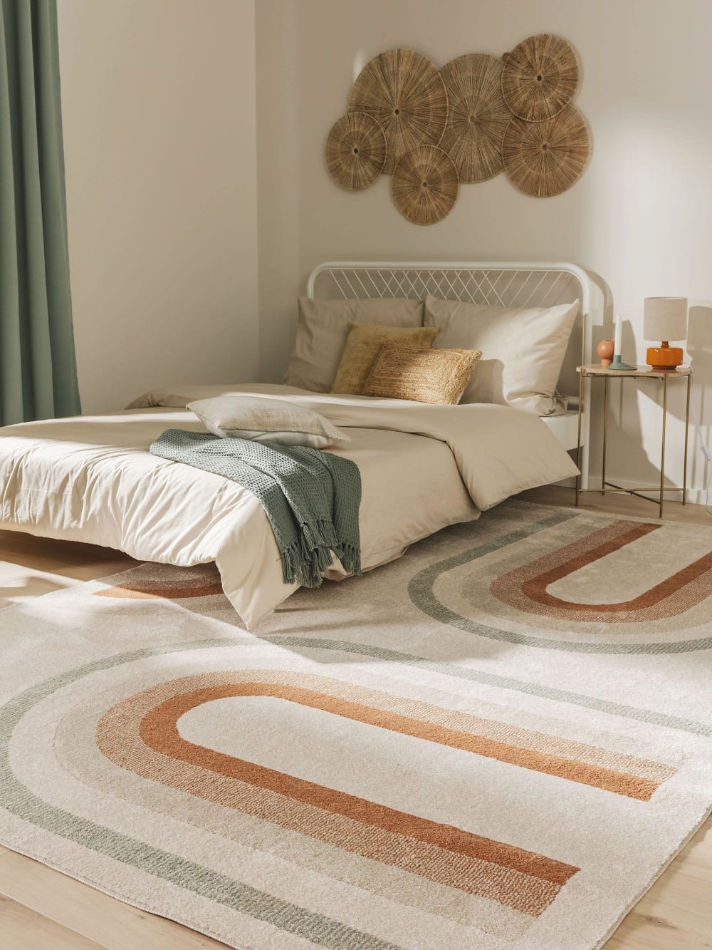 Tapis multicouleur 200x290 — vue 3