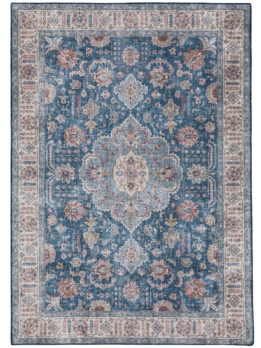 Tapis bleu 160x230
